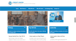 Desktop Screenshot of creditunionstrategy.com